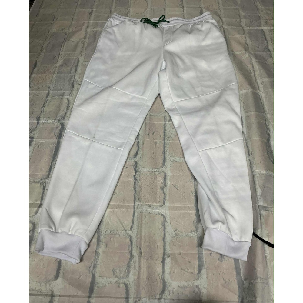 NBNGEAR Tech Wear White Jogger Sweatpants‎ XXL Athletic Casual